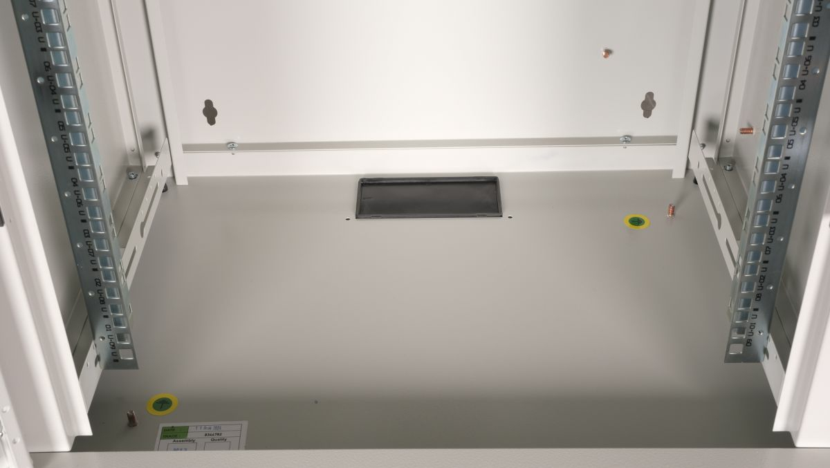 Equip Serverschrank 19 09U 600x450mm Glastür grau - Rack, Ansicht 4