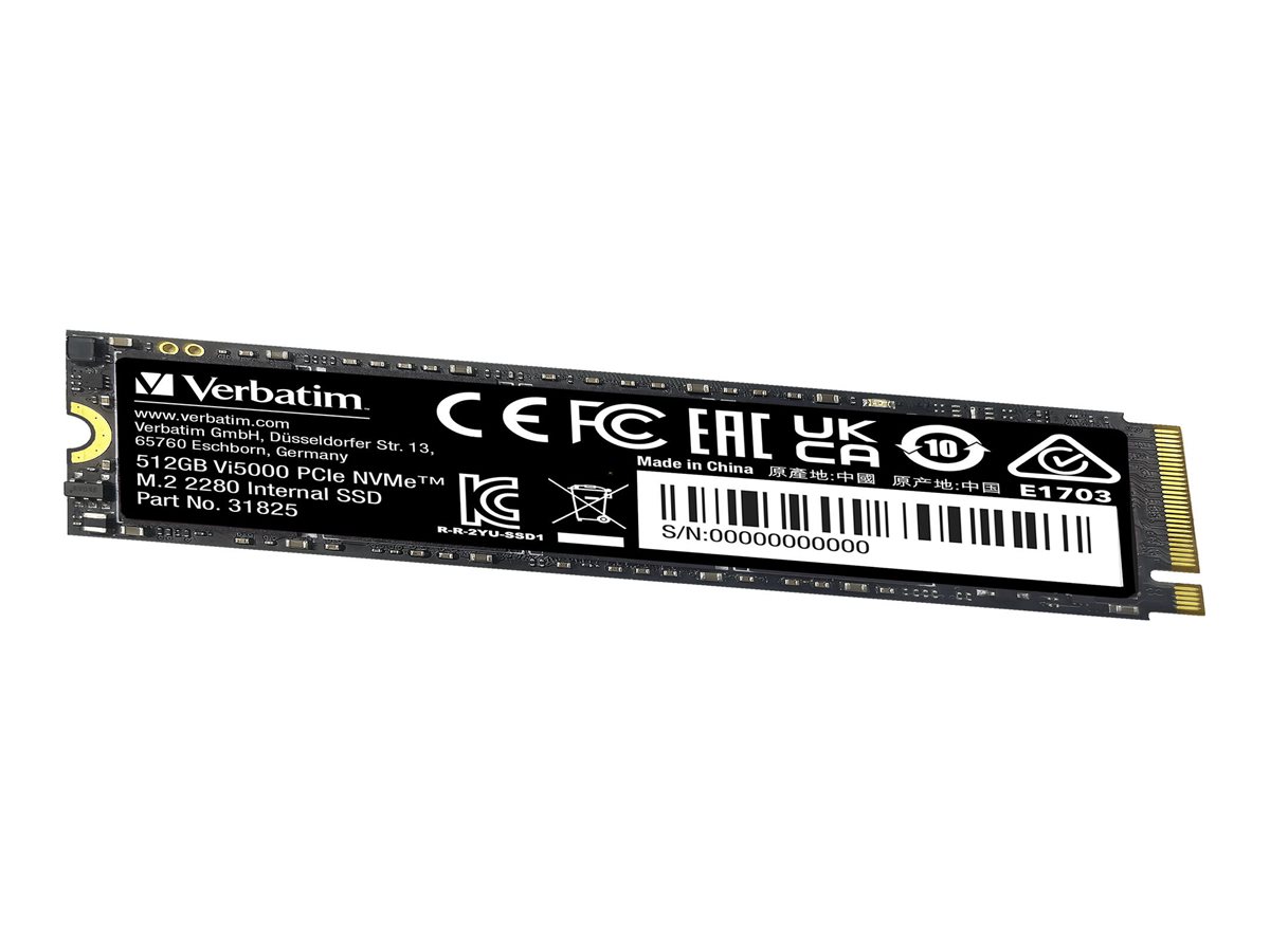 Verbatim Vi5000 - SSD - 512 GB - intern - M.2 2280, Ansicht 4