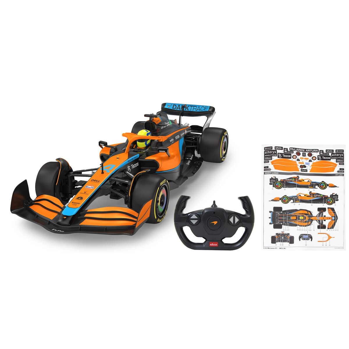 JAMARA McLaren MCL36 1 12 2.4GHz orange, Ansicht 3