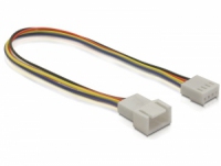Delock - Stromkabel - 4-Pin-Mini-Stromversorgungsstecker (M) zu 4-Pin-Mini-Stromversorgungsstecker (W) - 20 cm