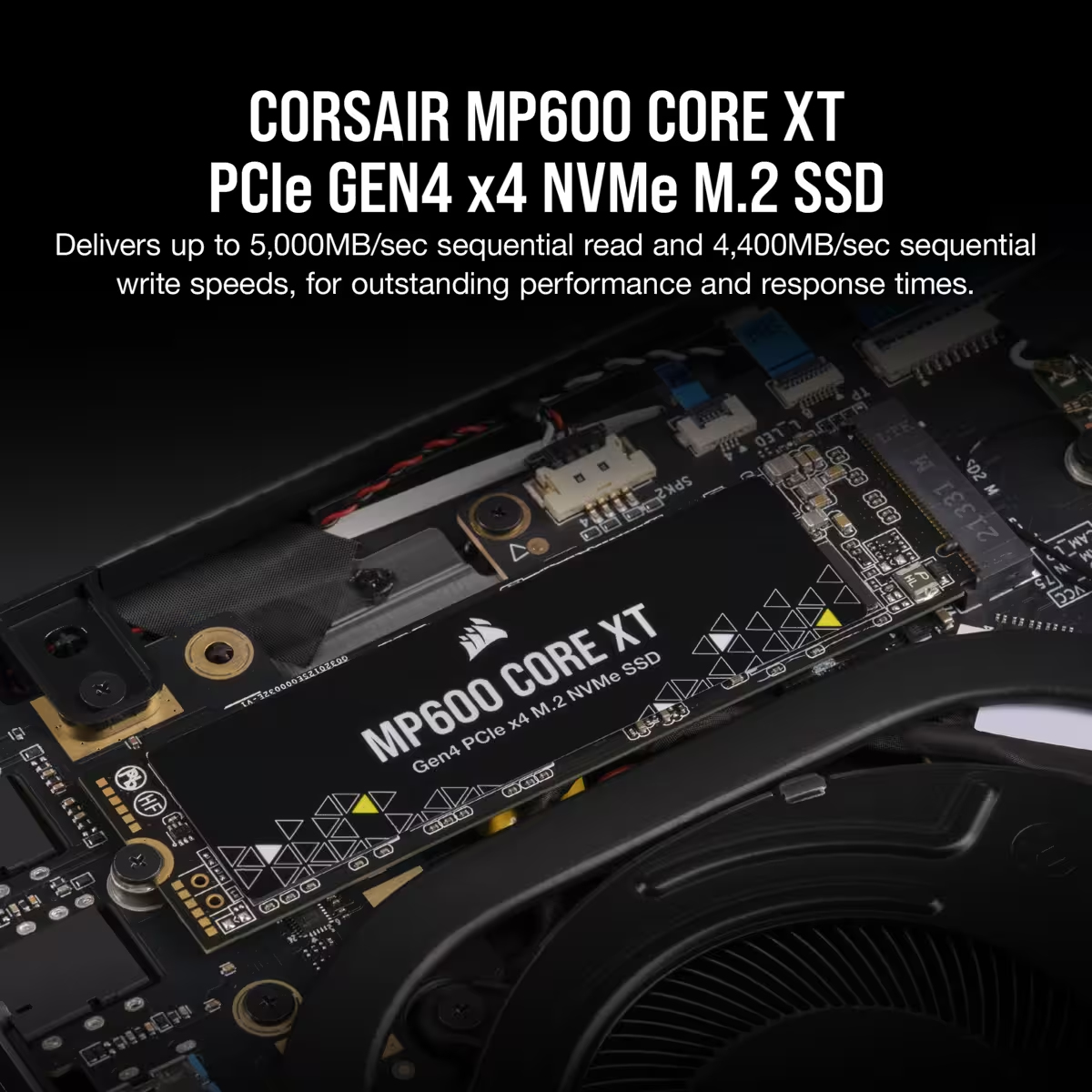 Corsair SSD 4TB Corsair MP600 Core XT - Solid State Disk, Ansicht 4