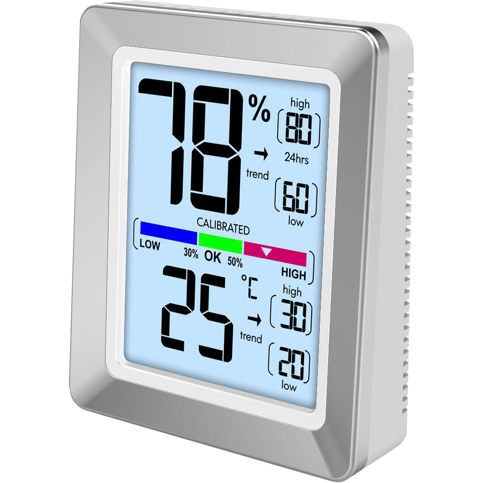 Technoline WS 9460 - Silber - Innen-Hygrometer - Innen-Thermometer - Hygrometer - Thermometer - Akku - 73 mm, Ansicht 3