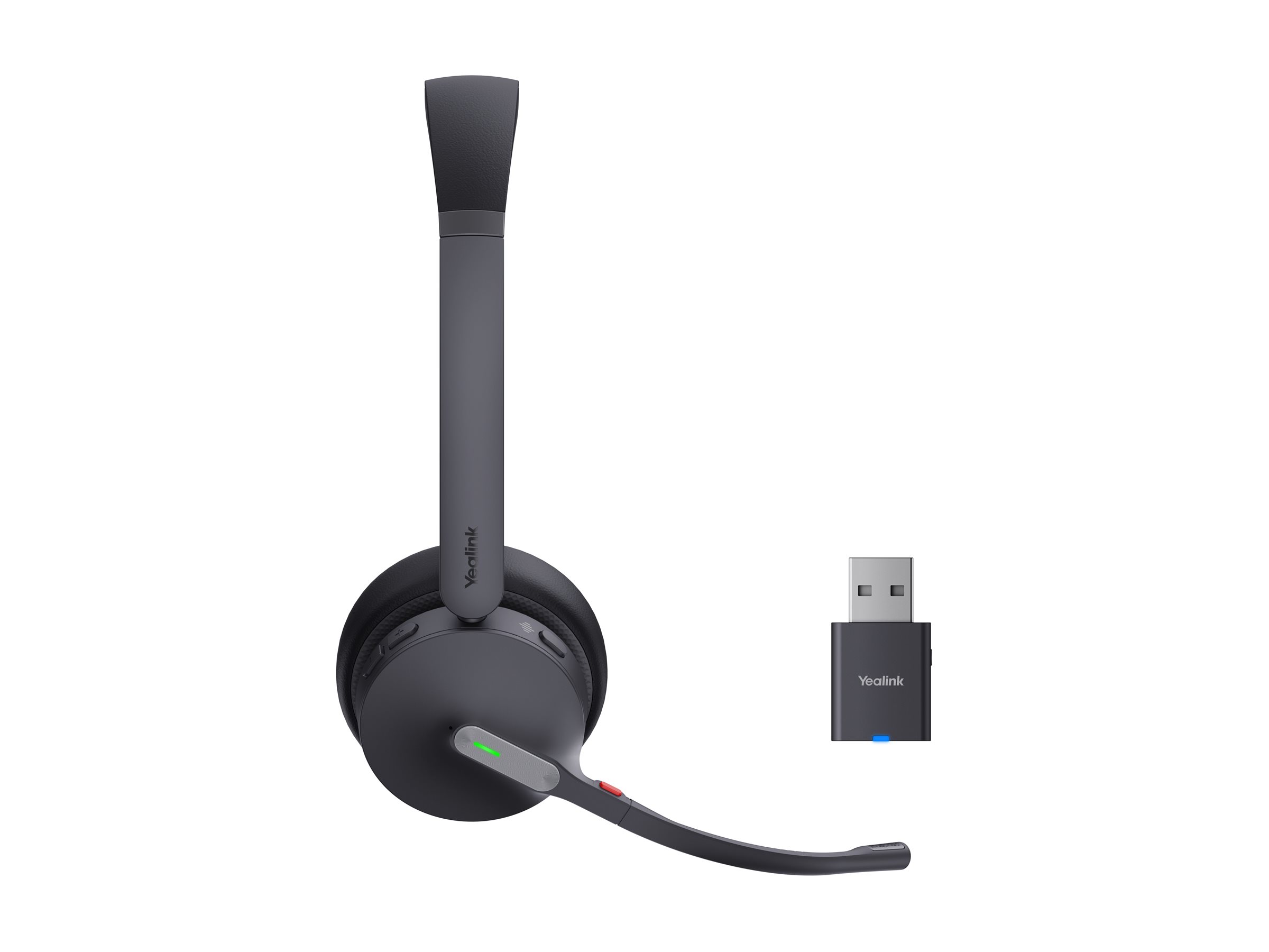 Yealink WH64 Hybrid Dual - Headset - On-Ear - DECT / Bluetooth, Ansicht 2