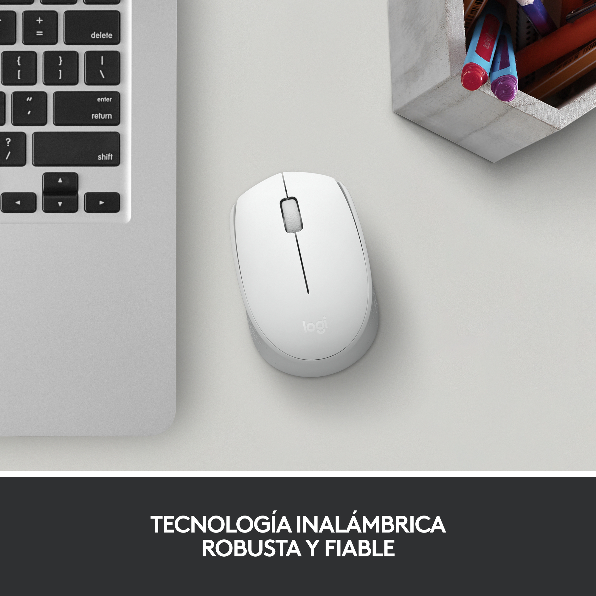 Logitech M171 - Maus - rechts- und linkshändig - optisch - 3 Tasten - kabellos - 2.4 GHz - kabelloser Empfänger (USB), Ansicht 2