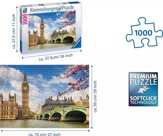 Ravensburger Puzzle Big Ben London 88777, Ansicht 2