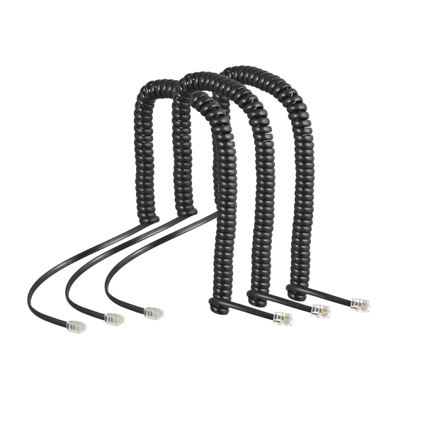 Auerswald Spiralkabel-3er-Set COMfortel-Handset, Ansicht 3