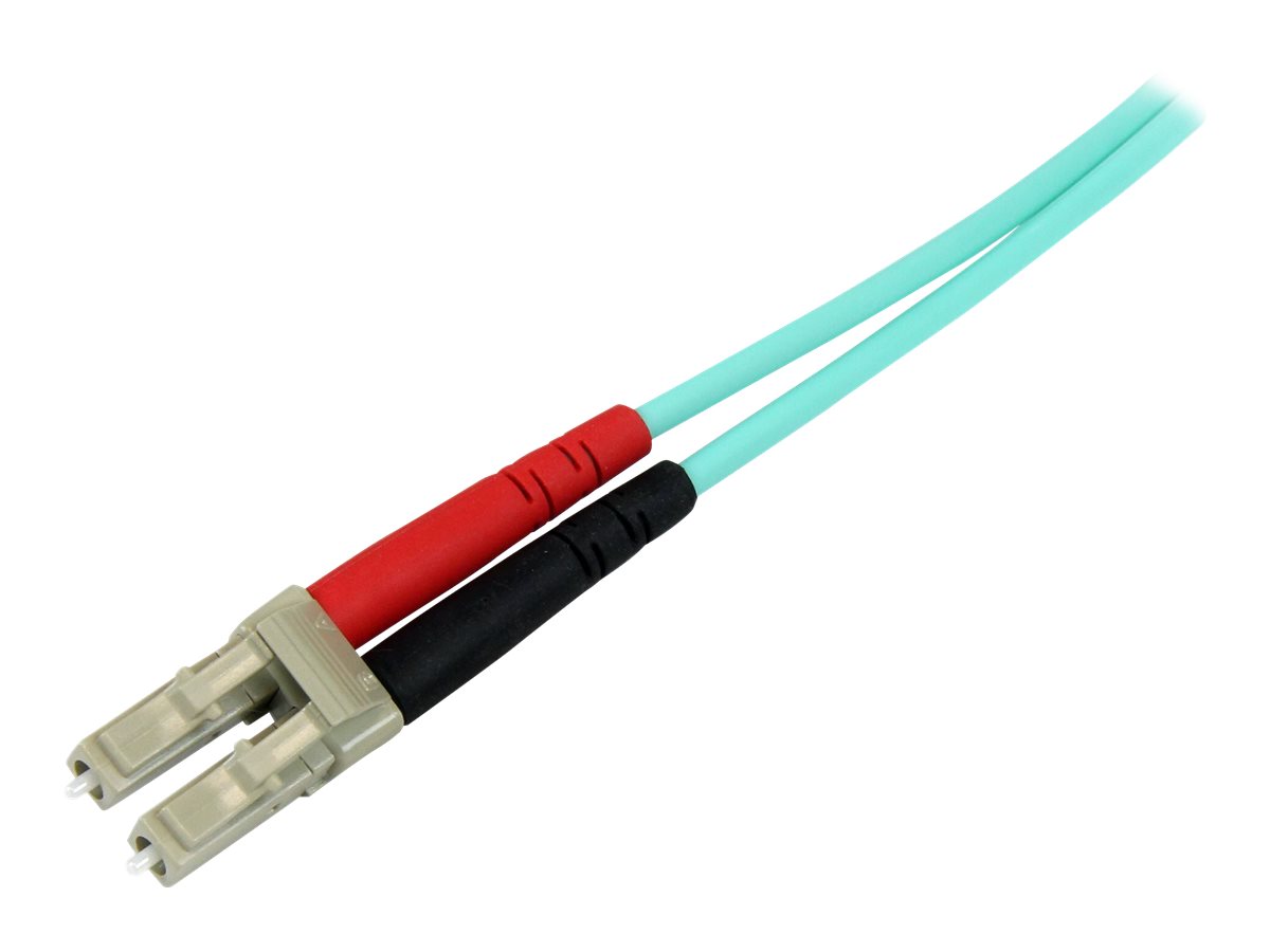 StarTech.com 10m OM3 LWL Patchkabel, Multimode-Glasfaserkabel, LC auf LC - Patch-Kabel - LC Multi-Mode (M)