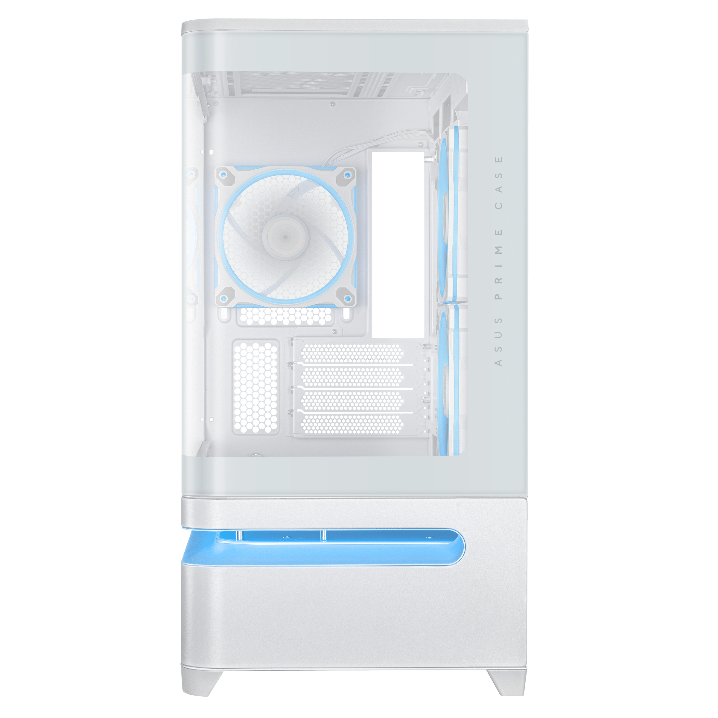 ASUS Prime AP202 - microATX Tower - Seitenteil mit Fenster (gehärtetes Glas), Ansicht 4