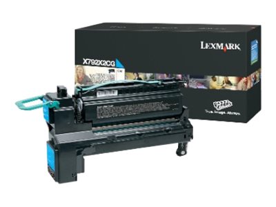 Lexmark X792 - Besonders hohe Ergiebigkeit - Cyan