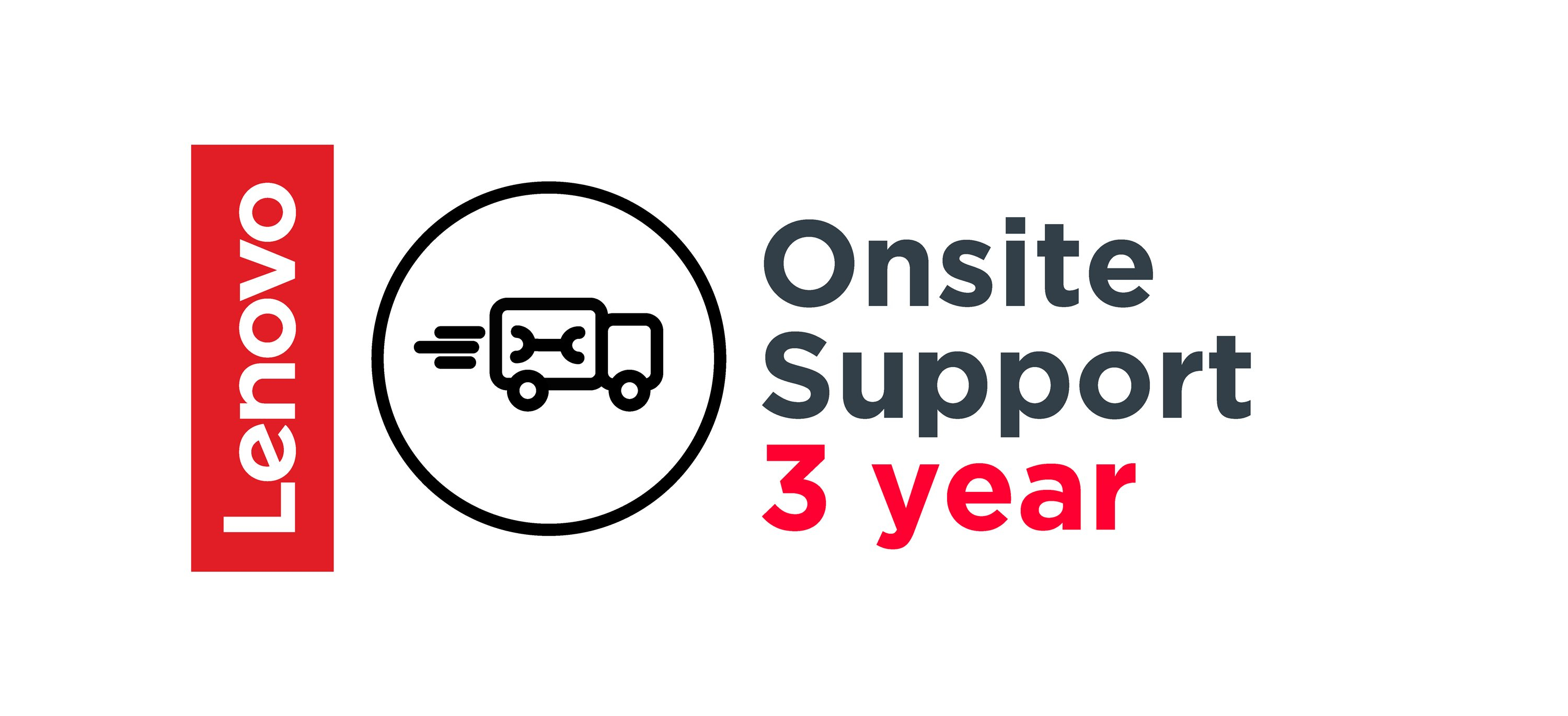 Lenovo 3 Year Onsite Support (Add-On), 3 Jahr(e), Vor Ort