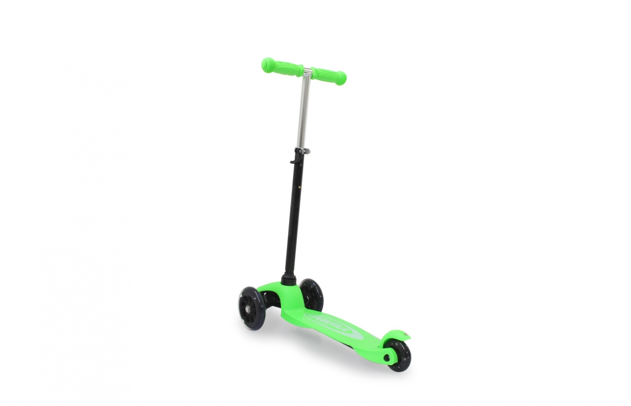 JAMARA KickLight Scooter grün - Kinder - Dreiradroller - Beide Geschlechter - Asphalt - 50 kg - 3 Rad/Räder, Ansicht 3