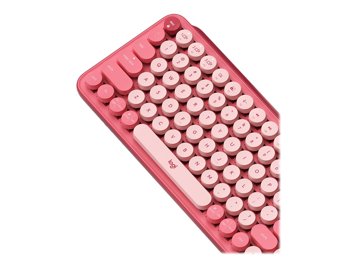 Logitech POP Keys - Tastatur - kabellos - Bluetooth LE Bluetooth 5.1
