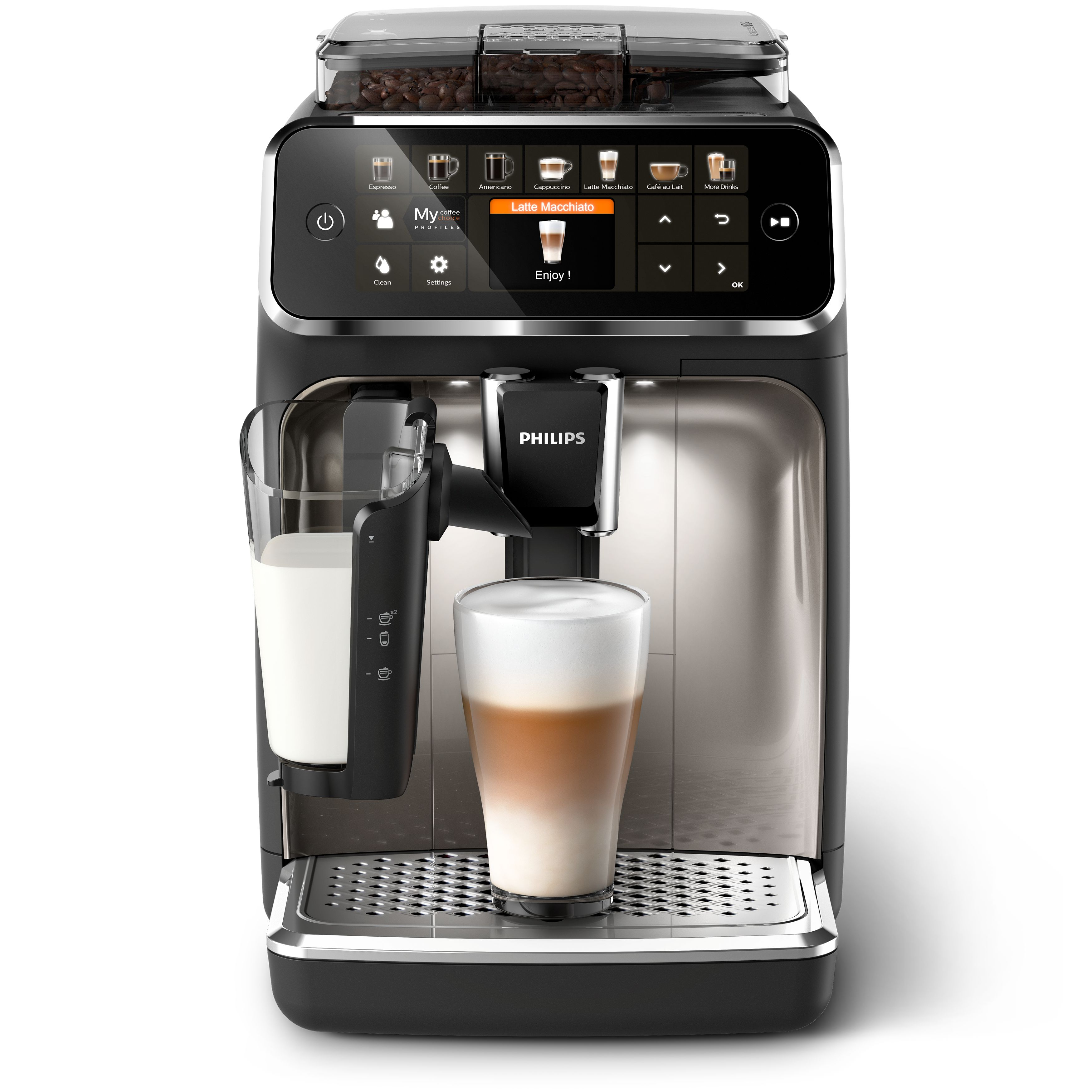 Philips EP 5447/90 LatteGo 5400 Series - Kaffee-Vollautomat - 15 Bar, Ansicht 2