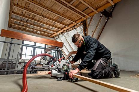 Metabo KGS 18 LTX BL 216 Akku-Kappsäge inkl. 2 Akkus 5.2Ah, Ansicht 2