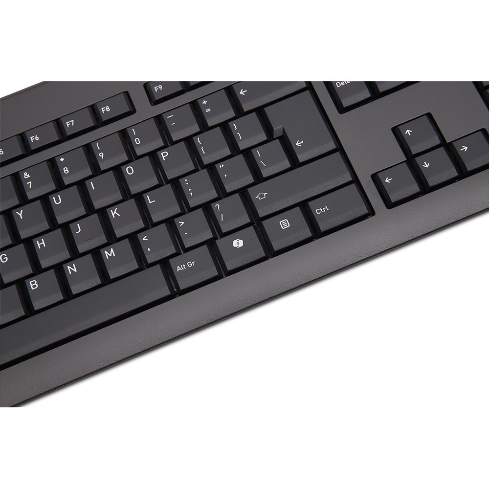 TERRA Keyboard 1500 Corded USB black Copilot 105 toetsen met kabel - Tastatur - 105 Tasten - TL: US, QWERTY, Ansicht 3