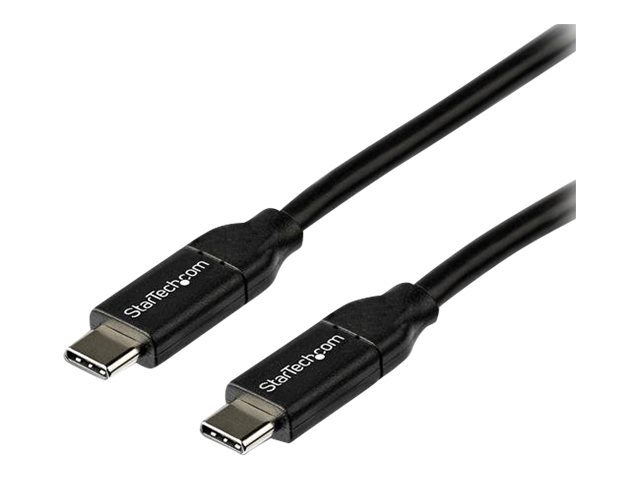 StarTech.com StarTech USB-C auf USB-C Kabel mit 5A Power Delivery - St/St - 2m - USB 2.0 - USB-IF zertifiziert - USB Typ C Kabel - USB-Kabel - USB-C (M)