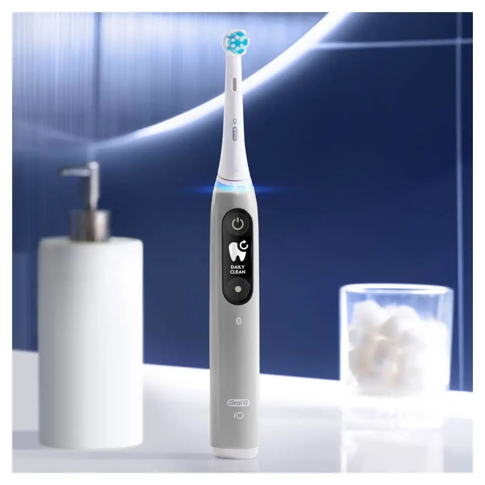 Braun iO Serie 6 - Erwachsener - Vibrierende Zahnbürste - Tägliche Pflege - Zahnfleischpflege - Sensibel, Ansicht 3