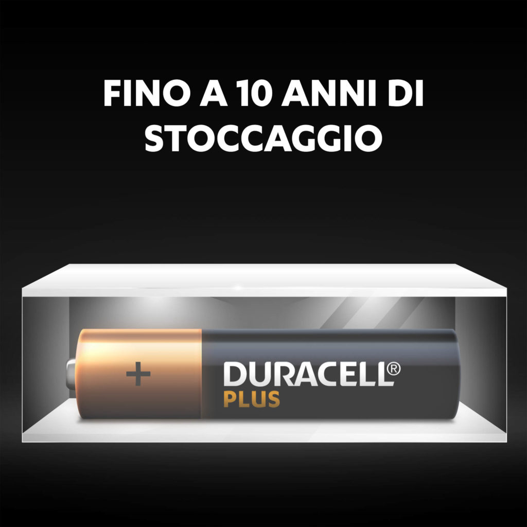 Duracell Plus 100 AAA - Einwegbatterie - AAA - Alkali - 1,5 V - 8 Stück(e) - Beige - Schwarz, Ansicht 4