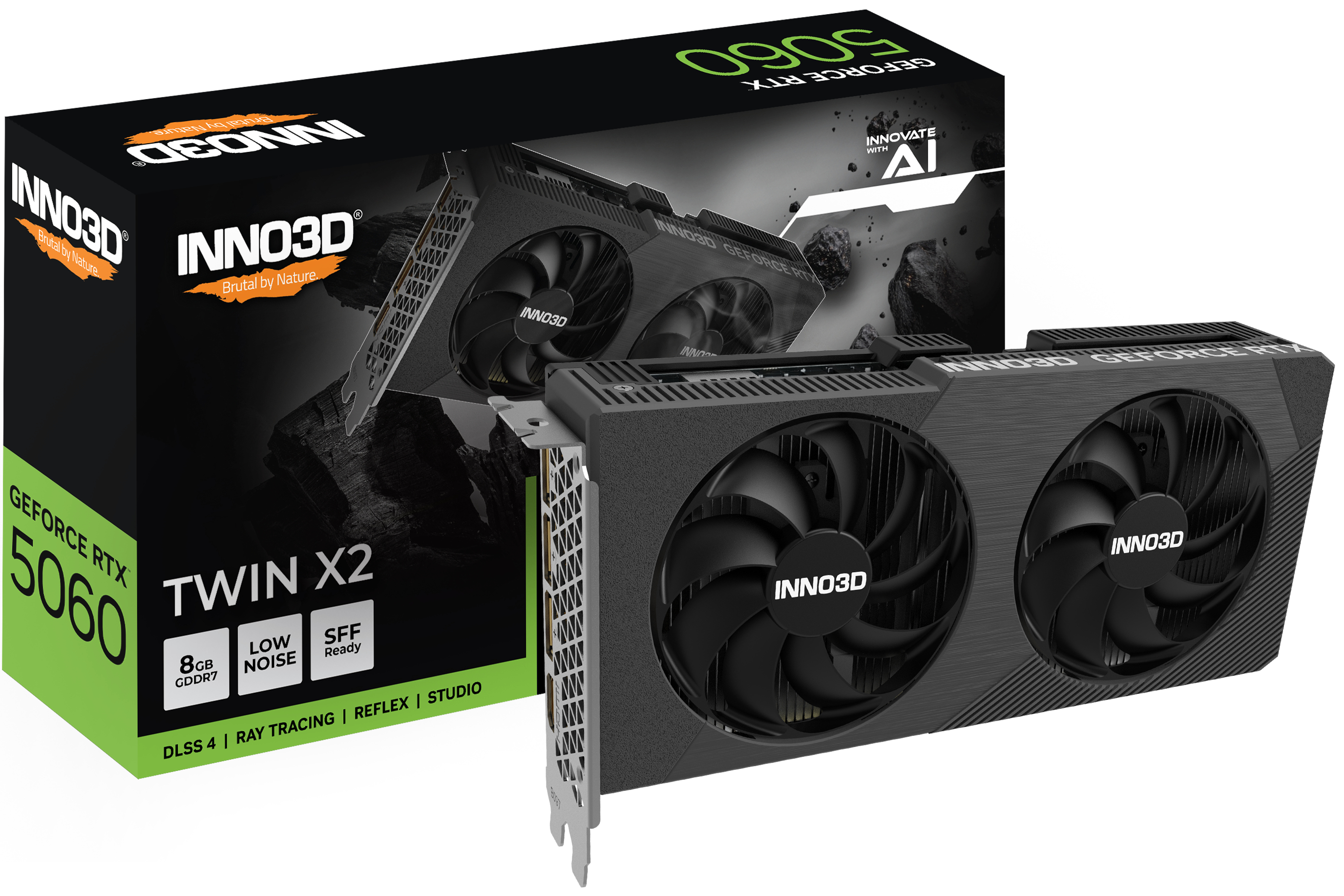 Inno3D GeForce RTX 5060 TWIN X2 - Grafikkarten, Ansicht 2