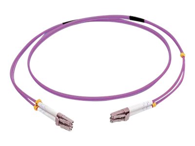 C2G 1m LC/LC OM4 LSZH Fibre Patch - Purple - Patch-Kabel - LC Multi-Mode (M), Ansicht 2