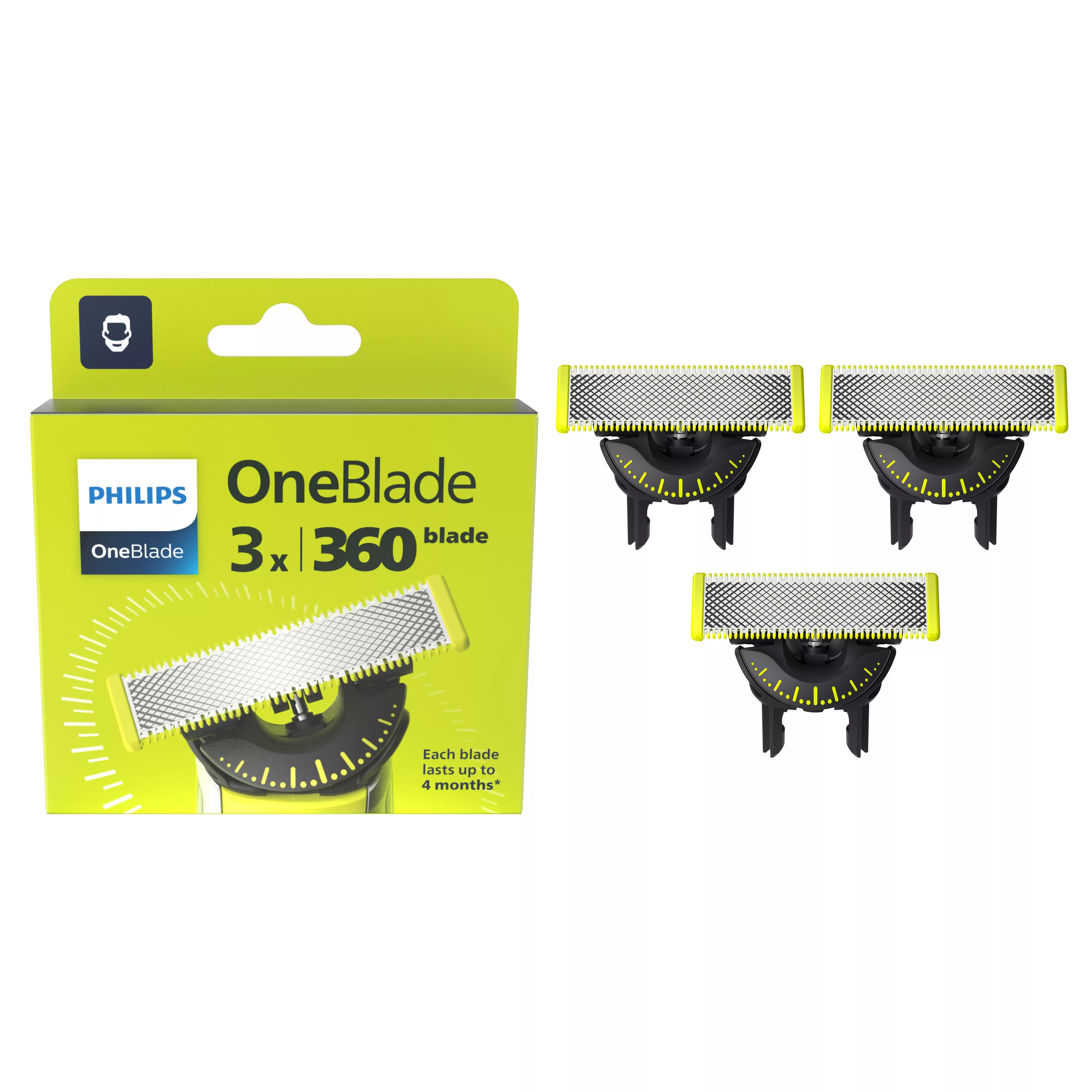 Philips OneBlade 3x replacement blades QP430/50, Ansicht 4