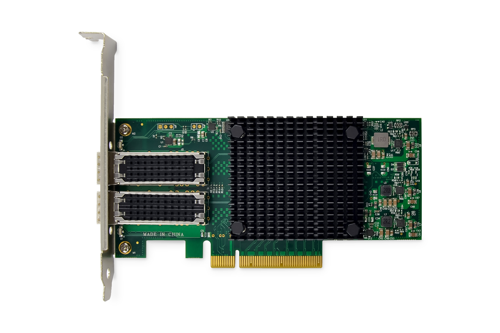 DIGITUS 2 Port 25 Gigabit Ethernet Netzwerkkarte, SFP28, PCI Express,  Mellanox Chipsatz, Ansicht 4