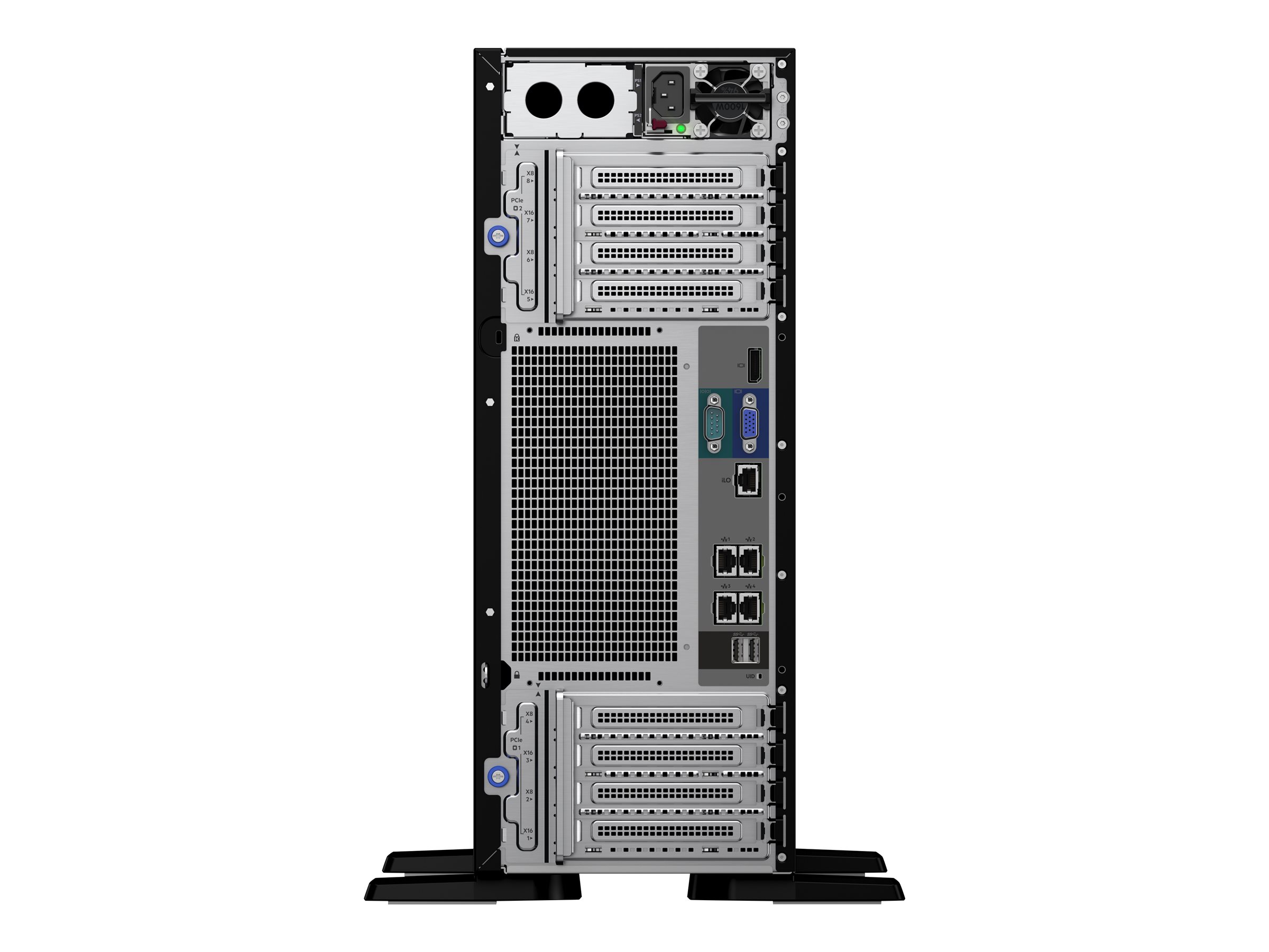HPE ProLiant ML350 Gen10 Base - Server - Tower - 4U - zweiweg - 1 x Xeon Silver 4208  2.1 GHz - RAM 16 GB - SATASAS - Hot-Swap 6.4 cm (2.5)