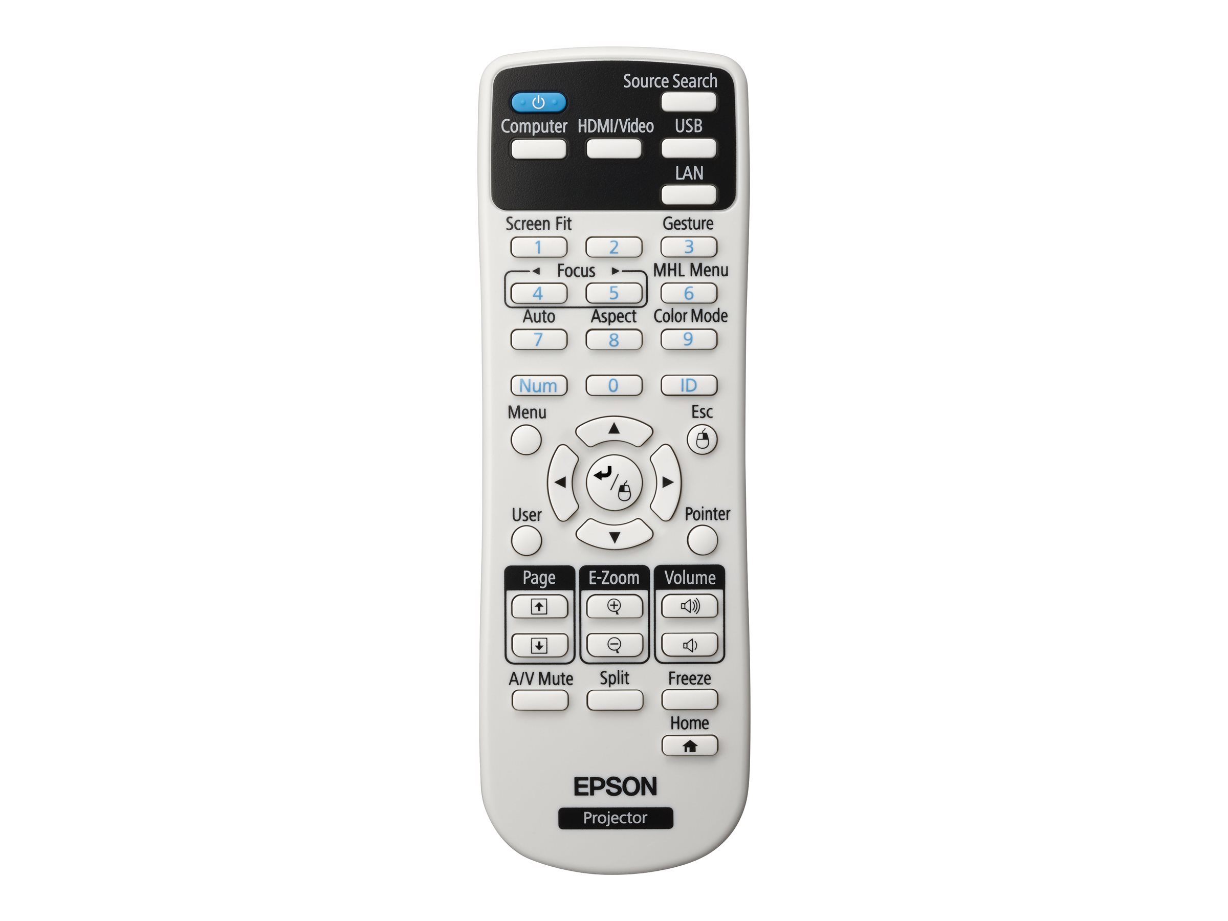 Epson EB-1780W - LCD-Projektor - tragbar - 3000 lm (weiß)