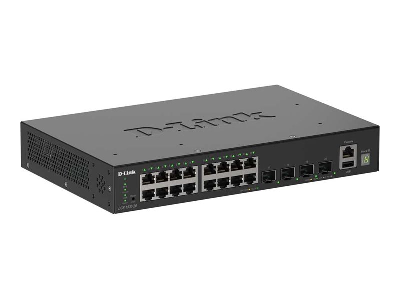 D-Link SmartPro DGS-1530-20 - Switch - Smart