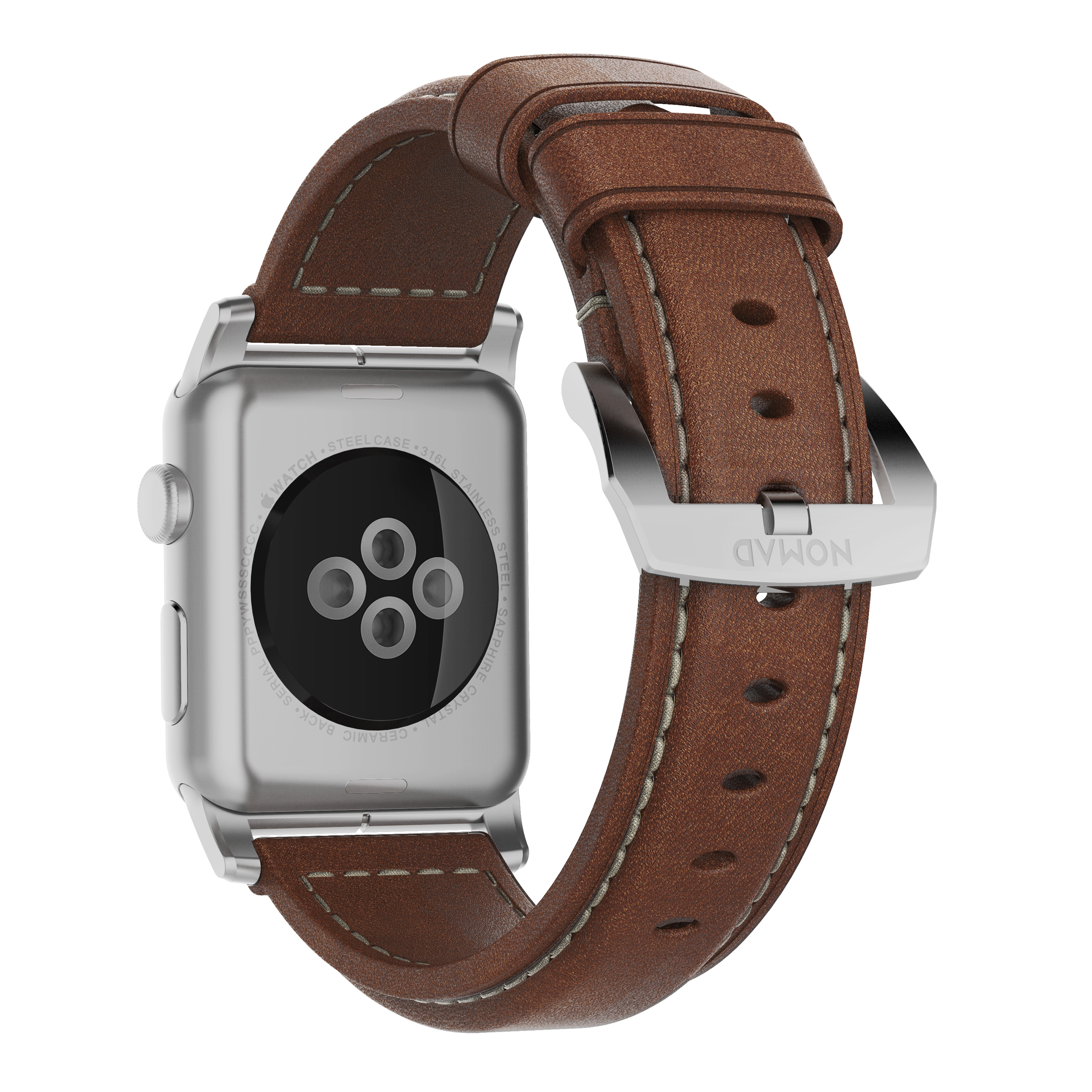 Nomad NM1A4RST00 - Band - Smartwatch - Braun - Apple - Apple Watch Sport - Apple Watch - Apple Watch Edition - Leder, Ansicht 2