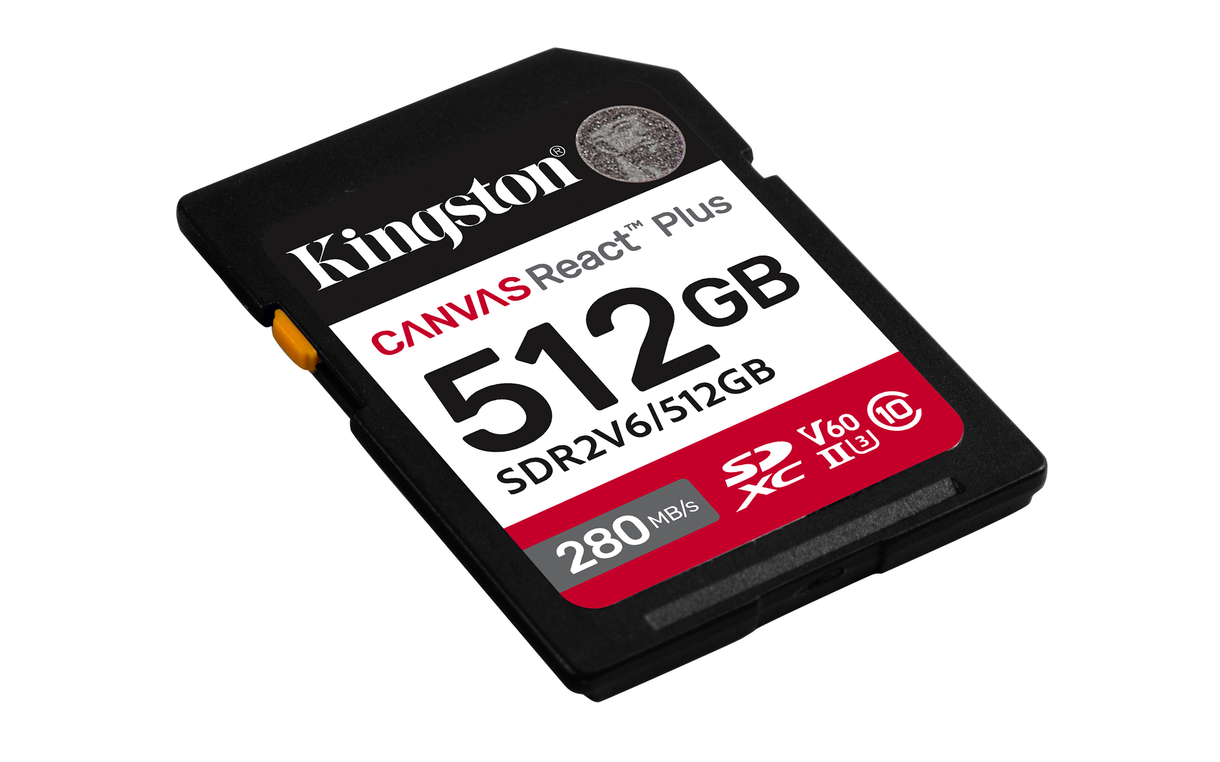 Kingston 512GB Canvas React Plus SDXC - Extended Capacity SD (SDXC), Ansicht 4