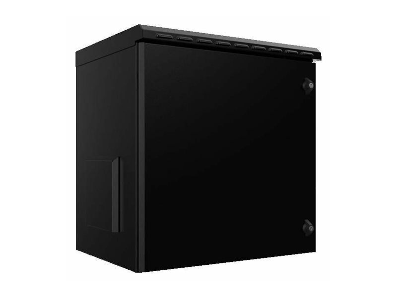 Lanview LOGON RWMIP55W12U45B - Wandmontiertes Regal - 12U - Schwarz, Ansicht 2