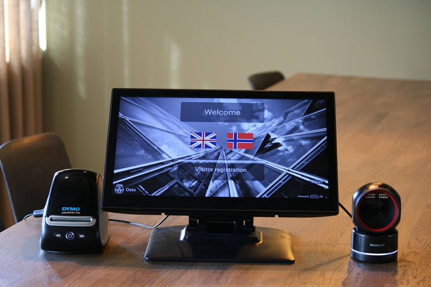 loopSign LoopVisit-17 inch Station, Ansicht 2