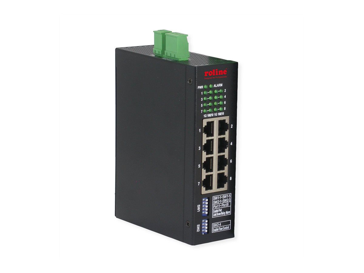 ROLINE Konverter 1/2.5/5/10 Gigabit Ethernet RJ45 SFP oder SFP+ - Converter - Ethernet, Ansicht 3
