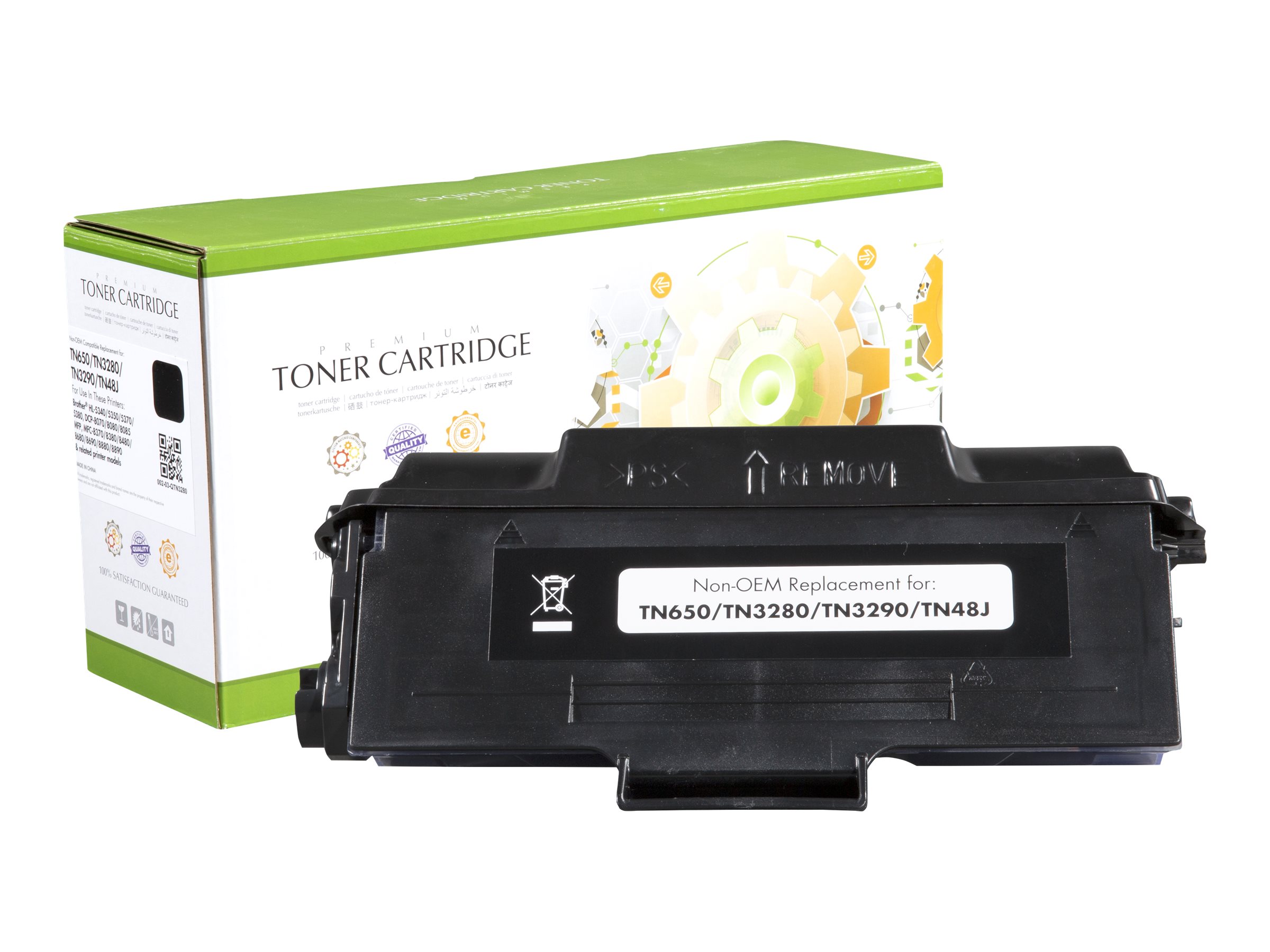 Static Control Schwarz - kompatibel - Tonerpatrone (Alternative zu: Brother TN-3235 Brother TN3280 Brother TN3290 Brother TN48J Brother TN650)