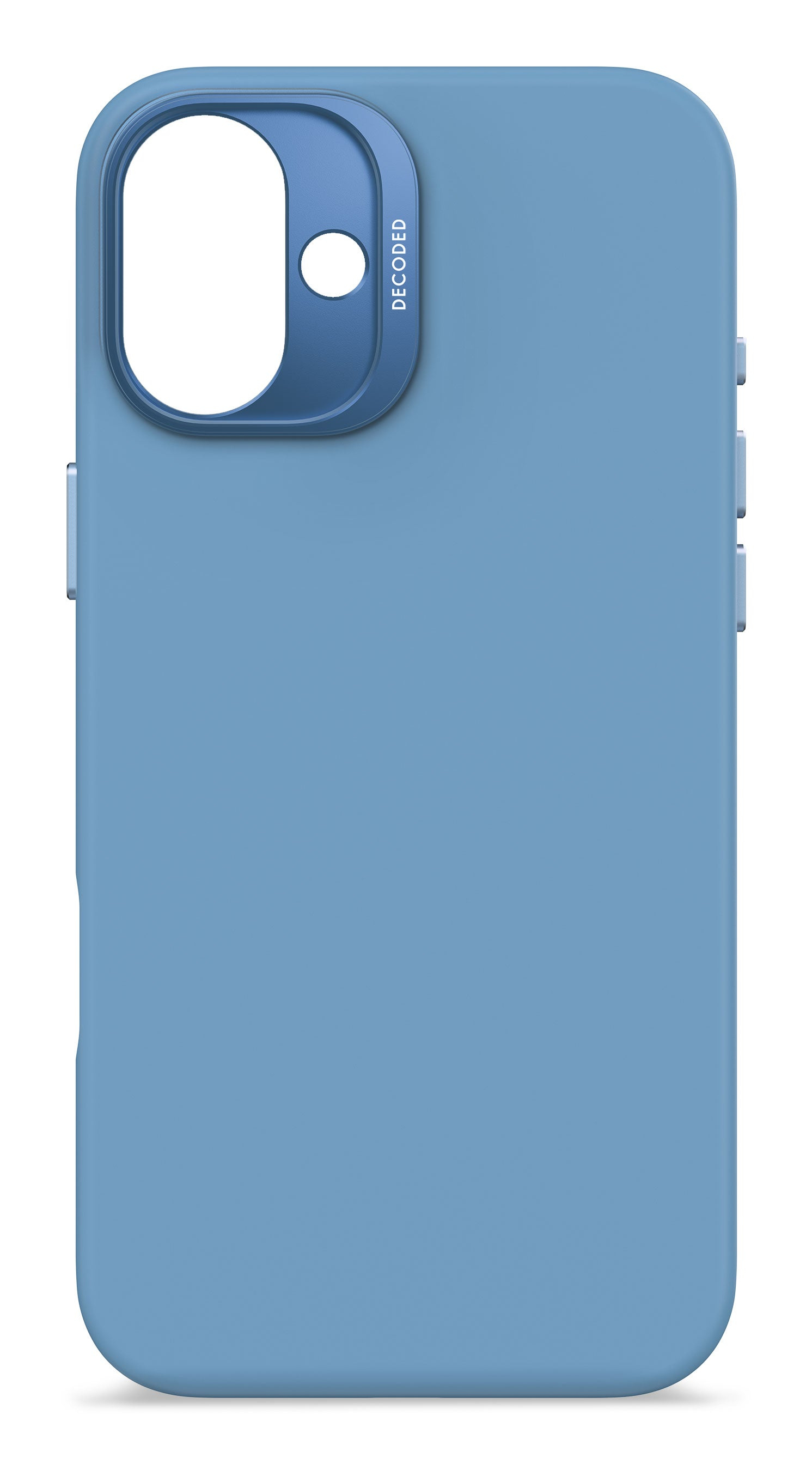 Decoded AntiMicrobial Silicone Backc. iPhone 16 Plus Light Blue, Ansicht 2