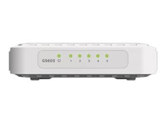 Netgear GS605v4 - Switch - unmanaged - 5 x 101001000