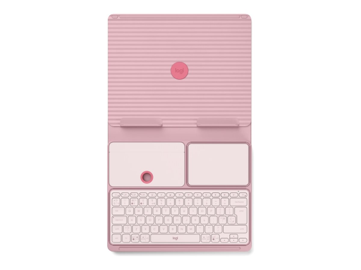 Logitech Casa Pop-Up Desk - Tastatur- und Touchpad-Set