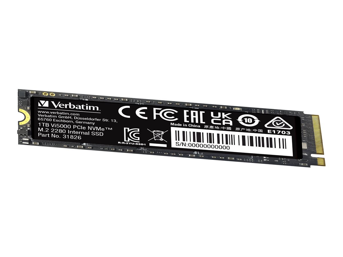 Verbatim Vi5000 - SSD - 1 TB - intern - M.2 2280, Ansicht 4
