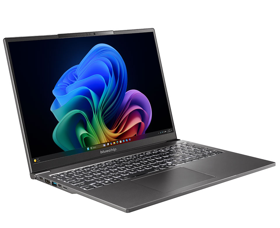 bluechip TRAVELline U16W1, Copilot+ PC Intel® Core™ Ultra 7 Prozessor 258V /