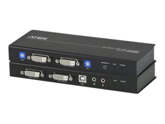 ATEN CE 604 Local and Remote Units - KVM-Audio-serieller Extender
