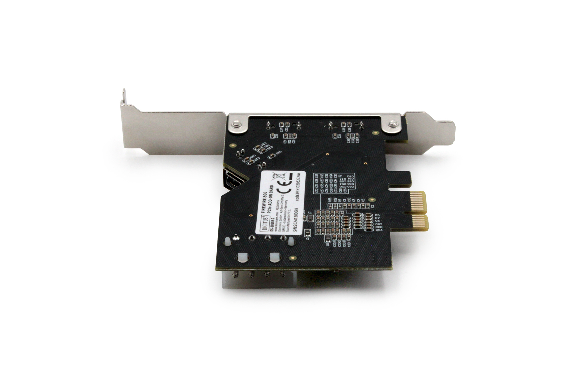 DIGITUS Firewire 800 (1394b) PCIe Card, Ansicht 3