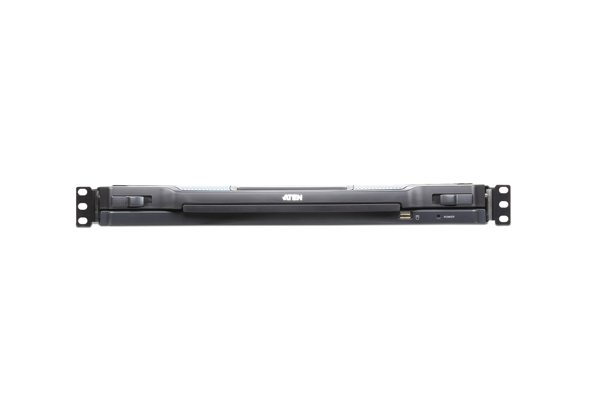 ATEN CL5708iN D LCD KVM Over IP Switch 19 USB-PS/2 VGA - KVM-Umschalter - 8-Port, Ansicht 2