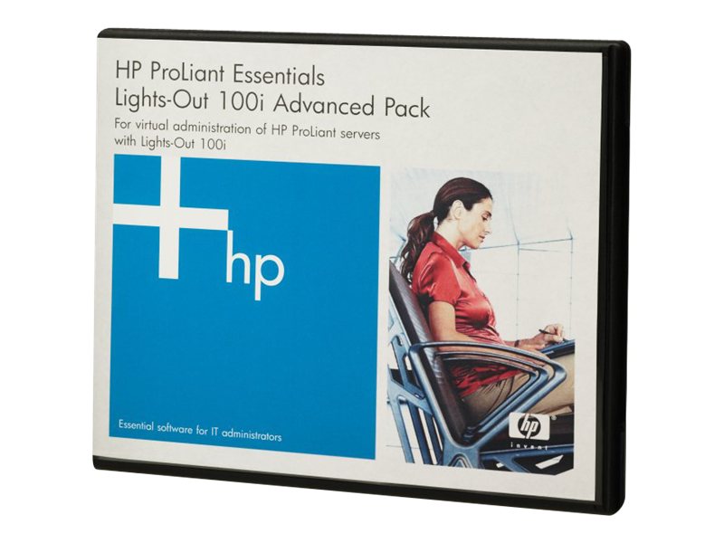 HP Lights-Out 100i LO100 ADV Pack 1-Server 1J 24x7 Support (530521-B21) - REFURB