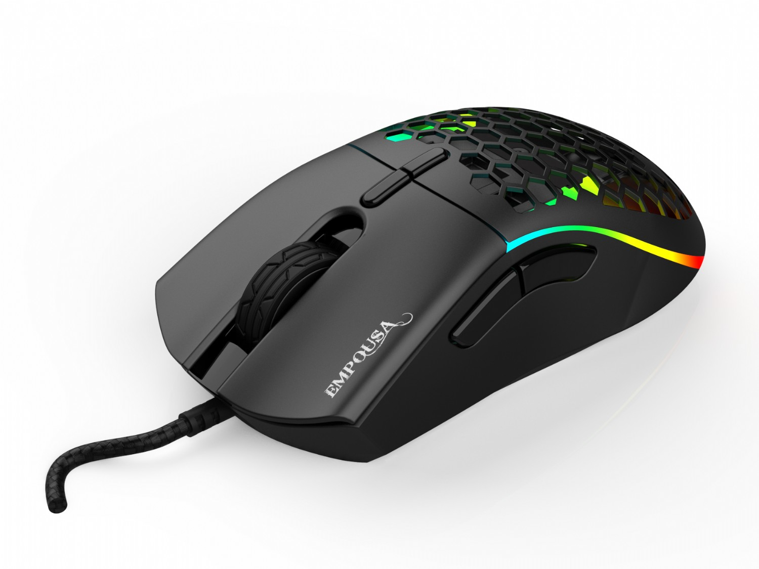 INCA IMG-GT20 - Beidhändig - Optisch - USB Typ-A - 10000 DPI - Schwarz, Ansicht 4