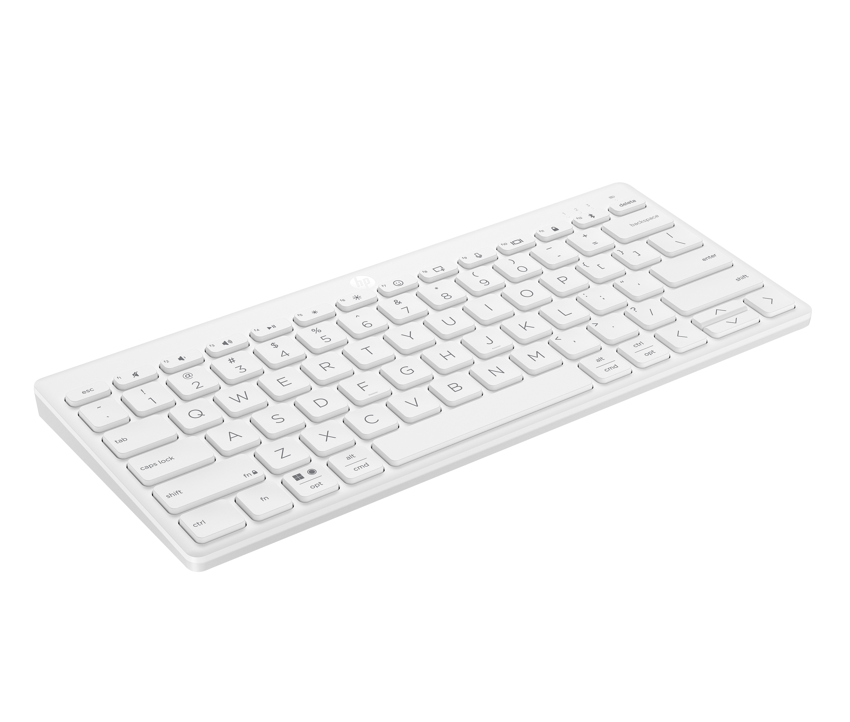 HP 350 WHT Compact Multi-Devic - Tastatur - Bluetooth, Ansicht 3