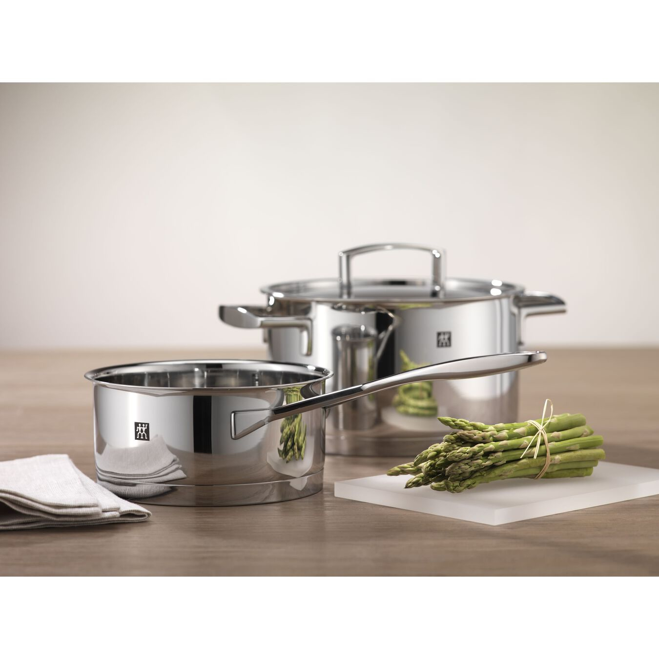 Zwilling Passion - Kochset - Silber - Aluminium - Edelstahl - Silber - Edelstahl - Edelstahl, Ansicht 4