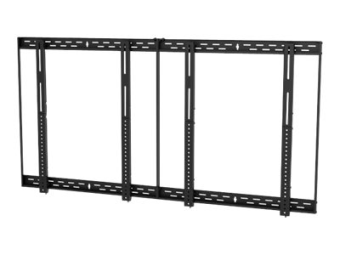 Peerless AV SmartMount DS-VW655-2X2 - Klammer - für 2x2-Videowand - schwarze Pulverbeschichtung - Bildschirmgröße: 116.8-139.7 cm (46-55)