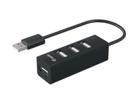 Equip USB-Hub 4-Port 2.0 ->4x2.0 ohne Netzteil schwarz (128955)