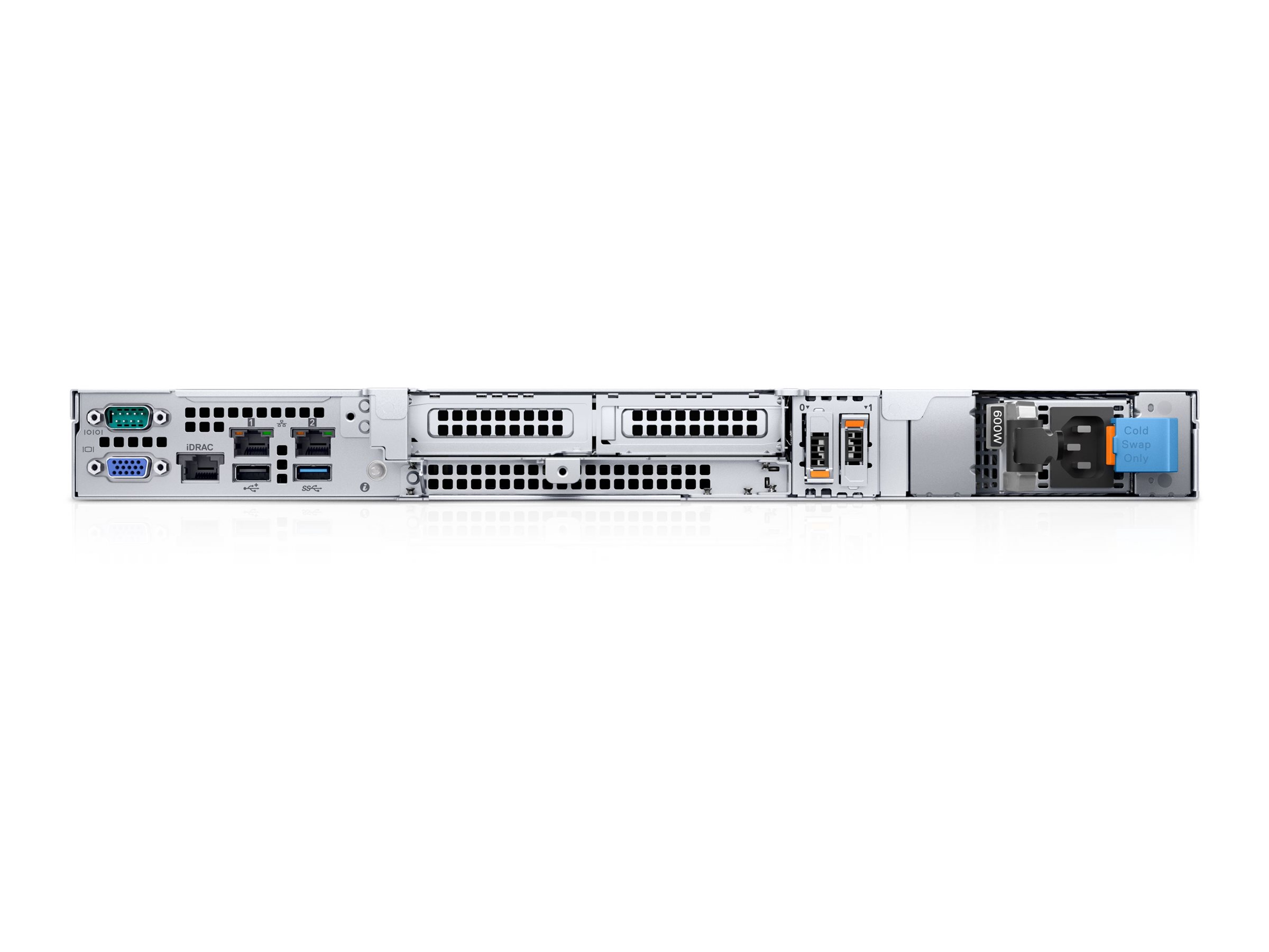 Dell PowerEdge R260 1U Rack-Server, Intel Xeon 6315P 2.8 GHz, 16 GB DDR5 RAM, 2.4 TB SAS Hot-Swap, Schwarz